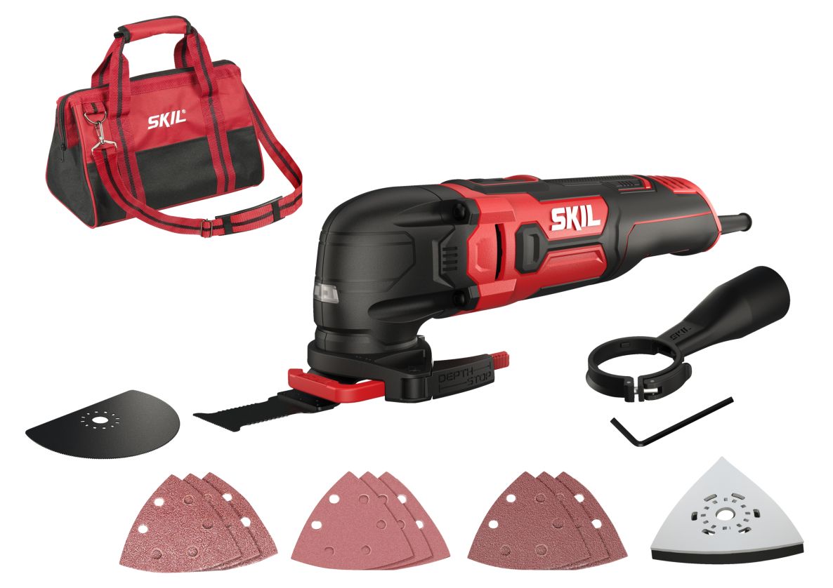 SKIL MF1E1491DB Multitool oszillierend 300W in Tasche + Zubehör