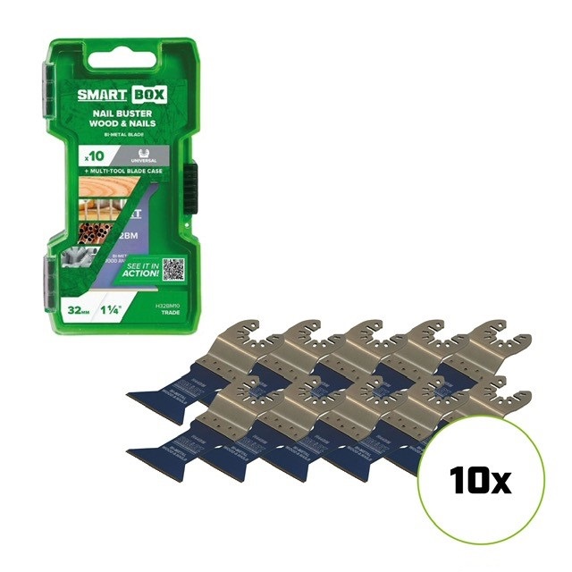 Smart Blades H44BM10 UN TRA 44x51mm BiM Klinge h-s 10St.