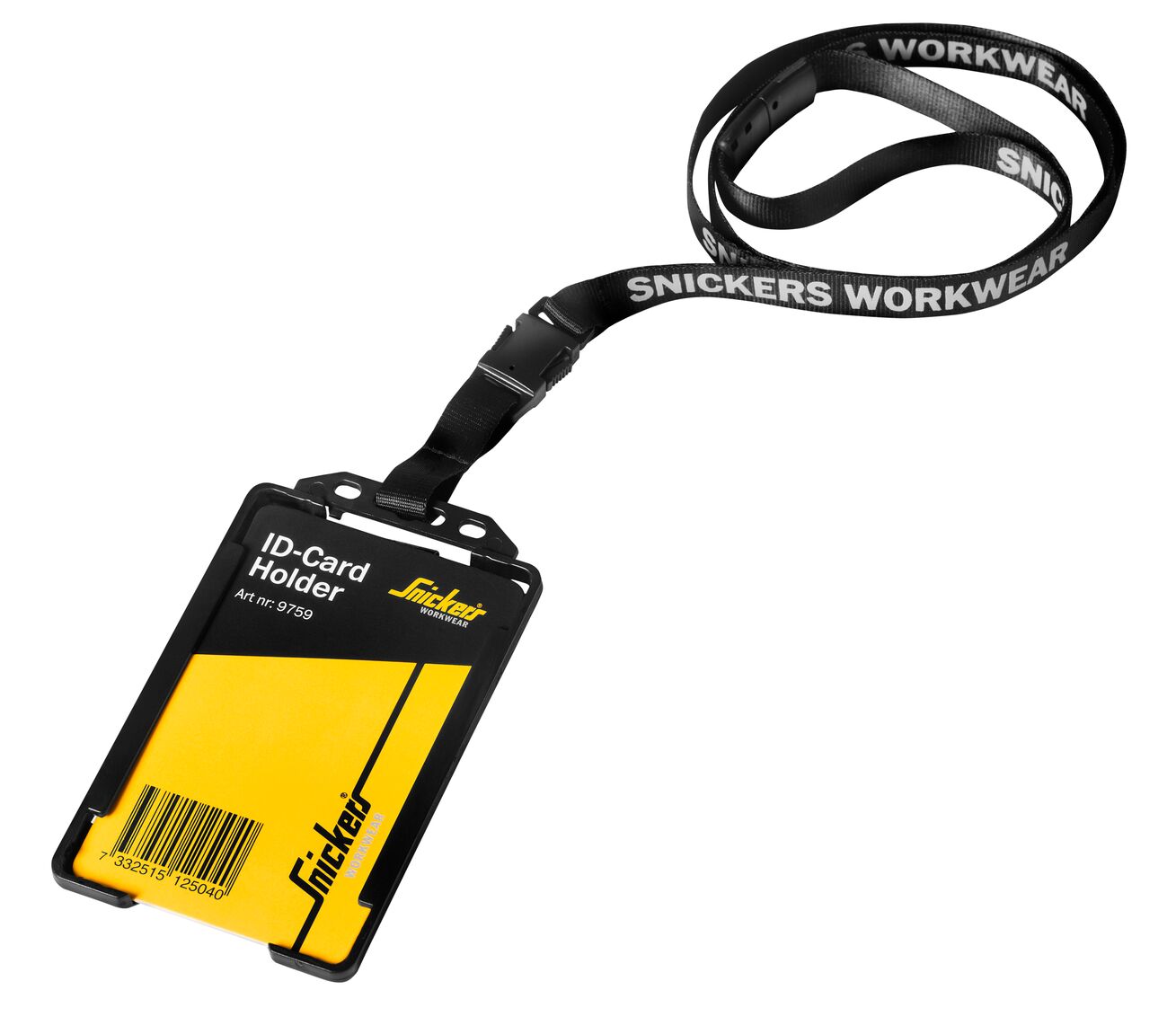 Snickers Workwear 97590400000 ID-Kartenhalter Schwarz - (0400)
