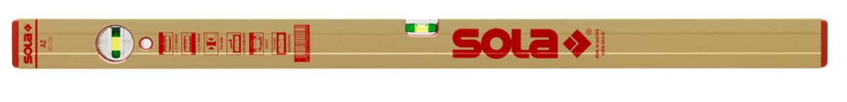 Sola 01161501 AZ150 Wasserwaage 150 cm (2 Libellen)