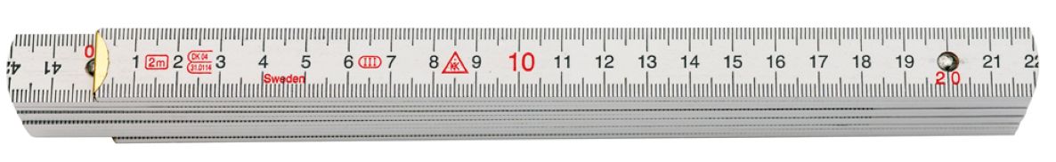 Sola 53060601 HB2/10 Zollstock 2m