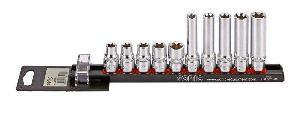 Sonic 201002 Doppenset 3/8 E-Torx