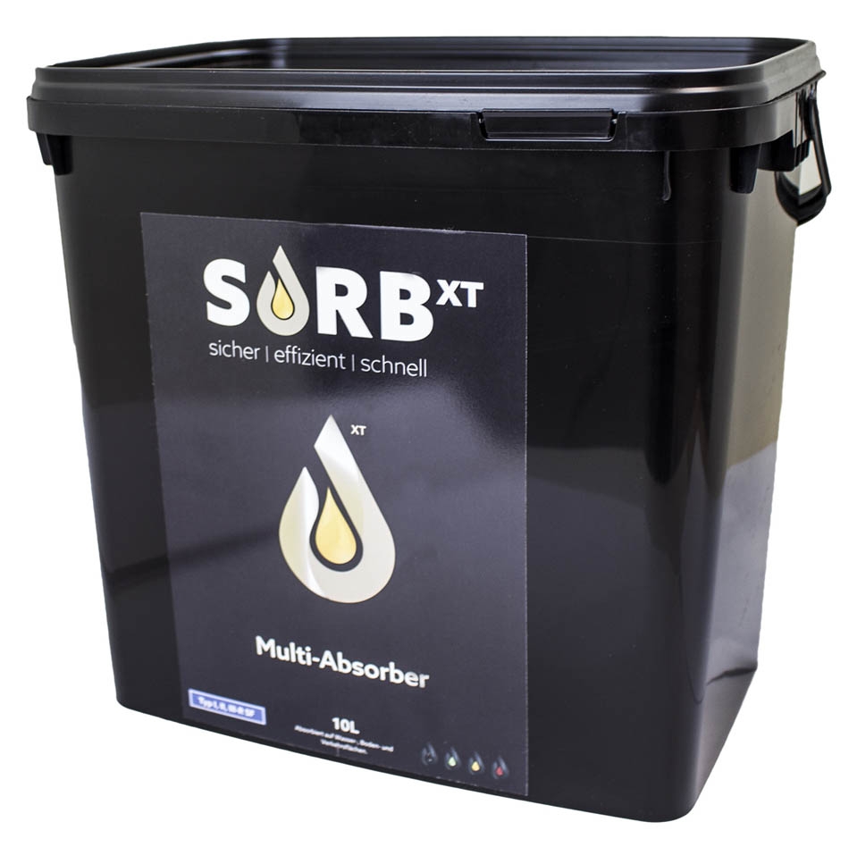 Sorb XT 23100200EN-STK Sorb XT Bindemittel Biologischer Eimer 10 Liter (1,8kg)