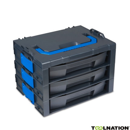 Sortimo 1000011327 I-BOXX Rack g 3-Komp. Inkl. LS-Lade