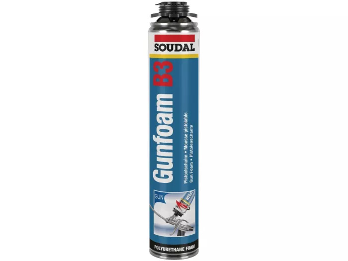 Soudal 122042 Gunfoam B3 Pistolenschaum 750 ml