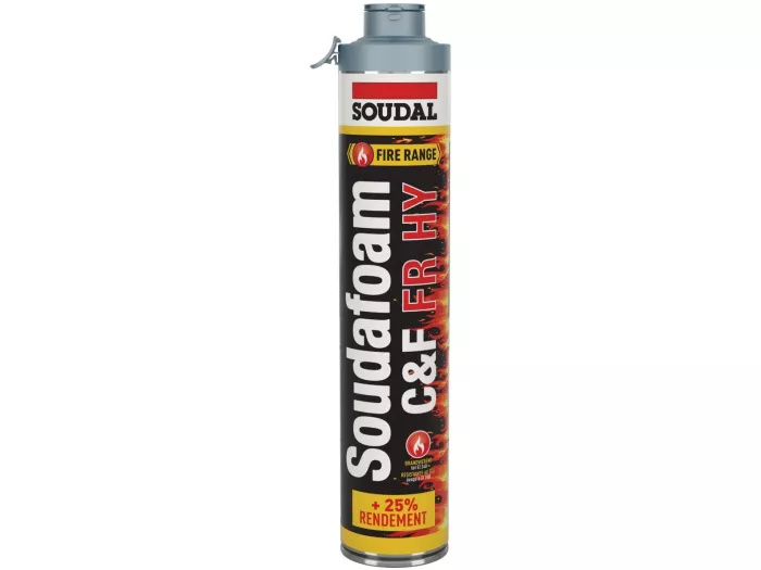 Soudal 146751 Soudafoam FR HY Click & Fix Schaum 750 ml
