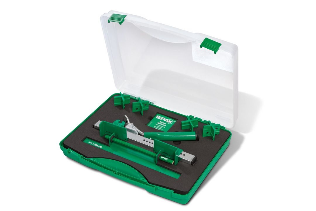 SPAX 5009409872009 SPAX TERRASSE KAIMAN PRO INHALT 1 ST KAIMAN VERSION 3.0, 1 LINER, 4 ABSTANDSHALTER