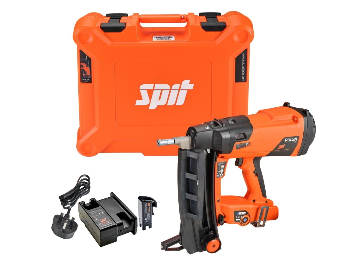 Spit 019446 Pulsa 65 Gastacker für Bauunternehmer 15-65 mm + extra Sicherheit