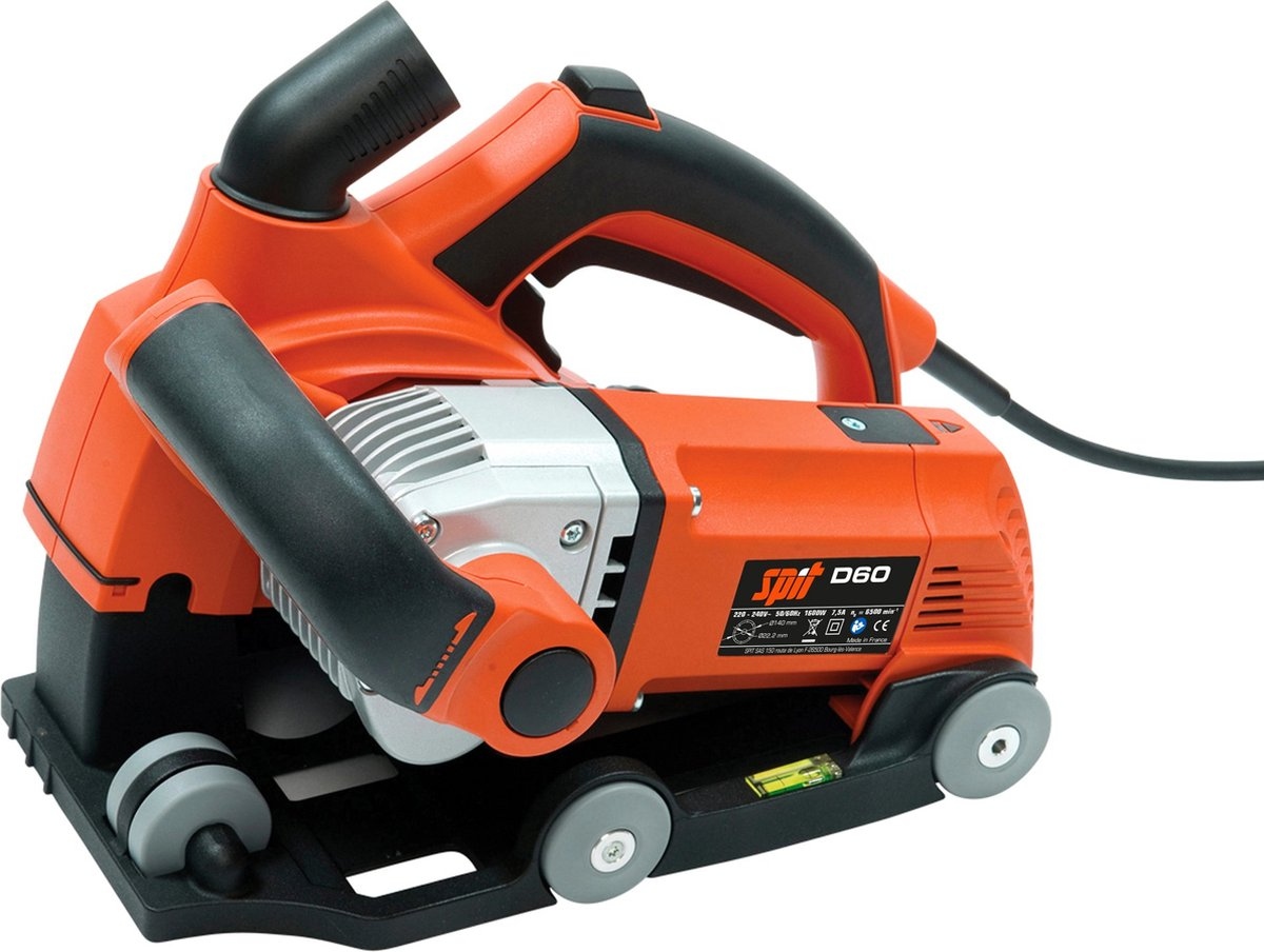 Spit 811223 D60 Diamant Schlitzsäge 1600 Watt + 2 Diamantscheiben
