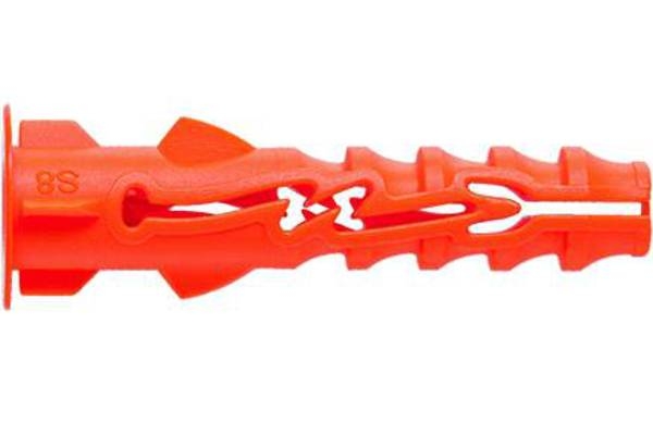 Spit Befestigung 057080 D.6 x 30 Nylon Dübel mit Kragen 100 Stück