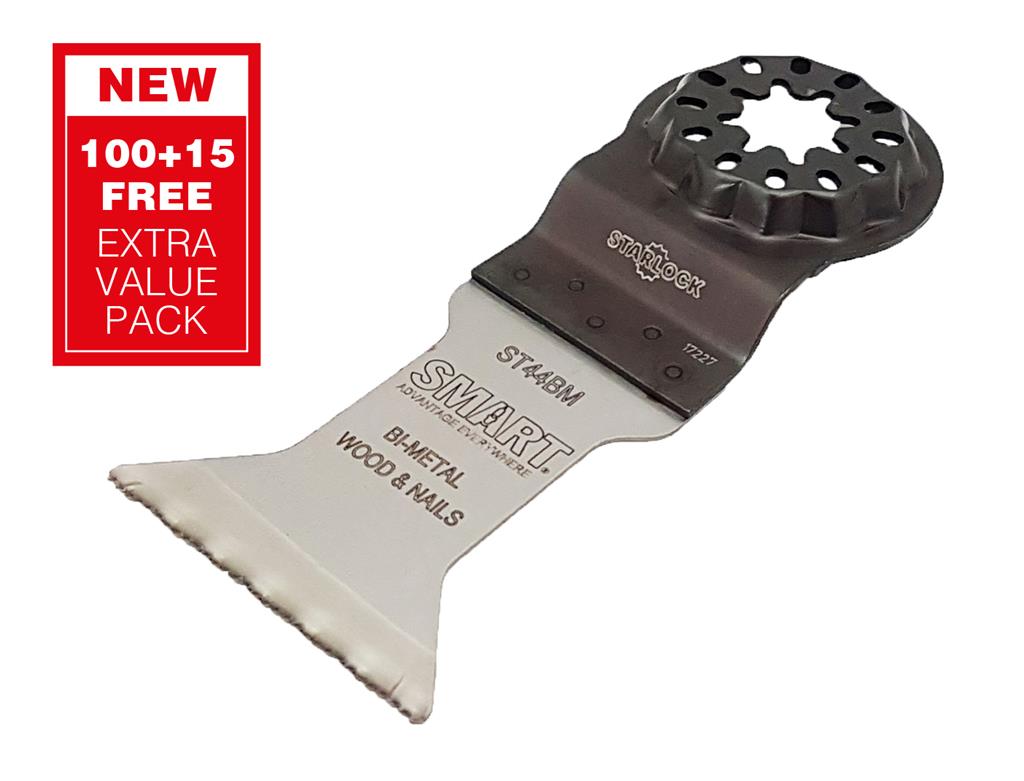 Smart Blades ST44BM100+15 Klingen SL PRO 44x46mm BiM Klinge h-s 100+15St.