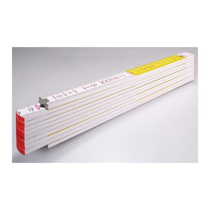 Stabila 01328 Holz-Zollstock Typ 717, 2 m