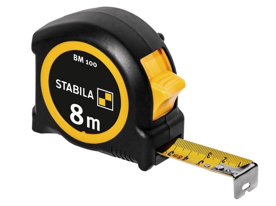Stabila 19581 BM 100 Bandmaß, 8 m