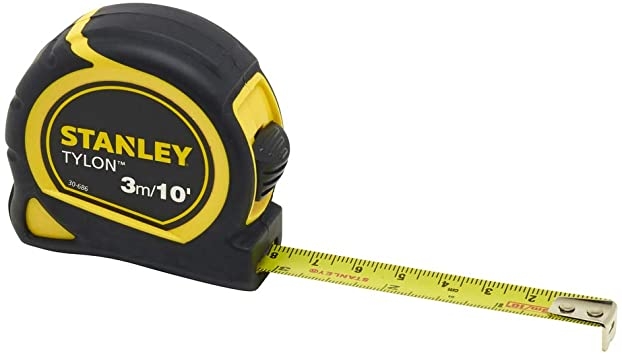 Stanley 0-30-686 Nylonbandmaß 3m/10' - 12,7mm
