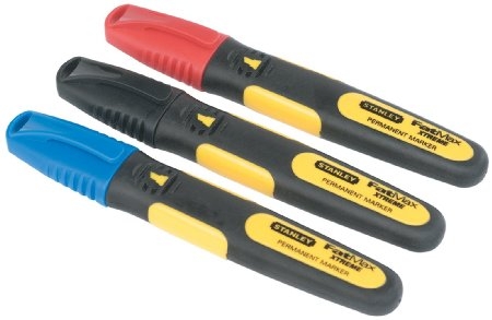 Stanley 0-47-315 Permanentmarker FatMax farbig 3 St.