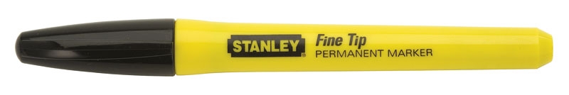Stanley 0-47-316 Textmarker Fine Tip Schwarz