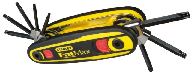 Stanley 0-97-553 FatMax Abschließbarer Schraubenschlüssel-Satz torx (8 Teile)