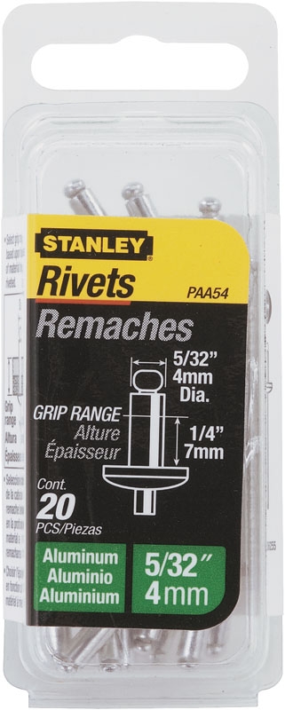 Stanley 1-PAA44T Popnieten 3X7mm - 20 Stück