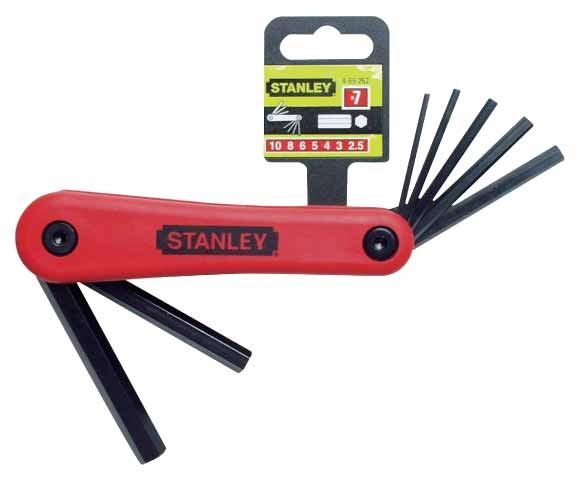Stanley 4-69-261 Stiftschlüsselsatz 7 Stück 1,5-6mm
