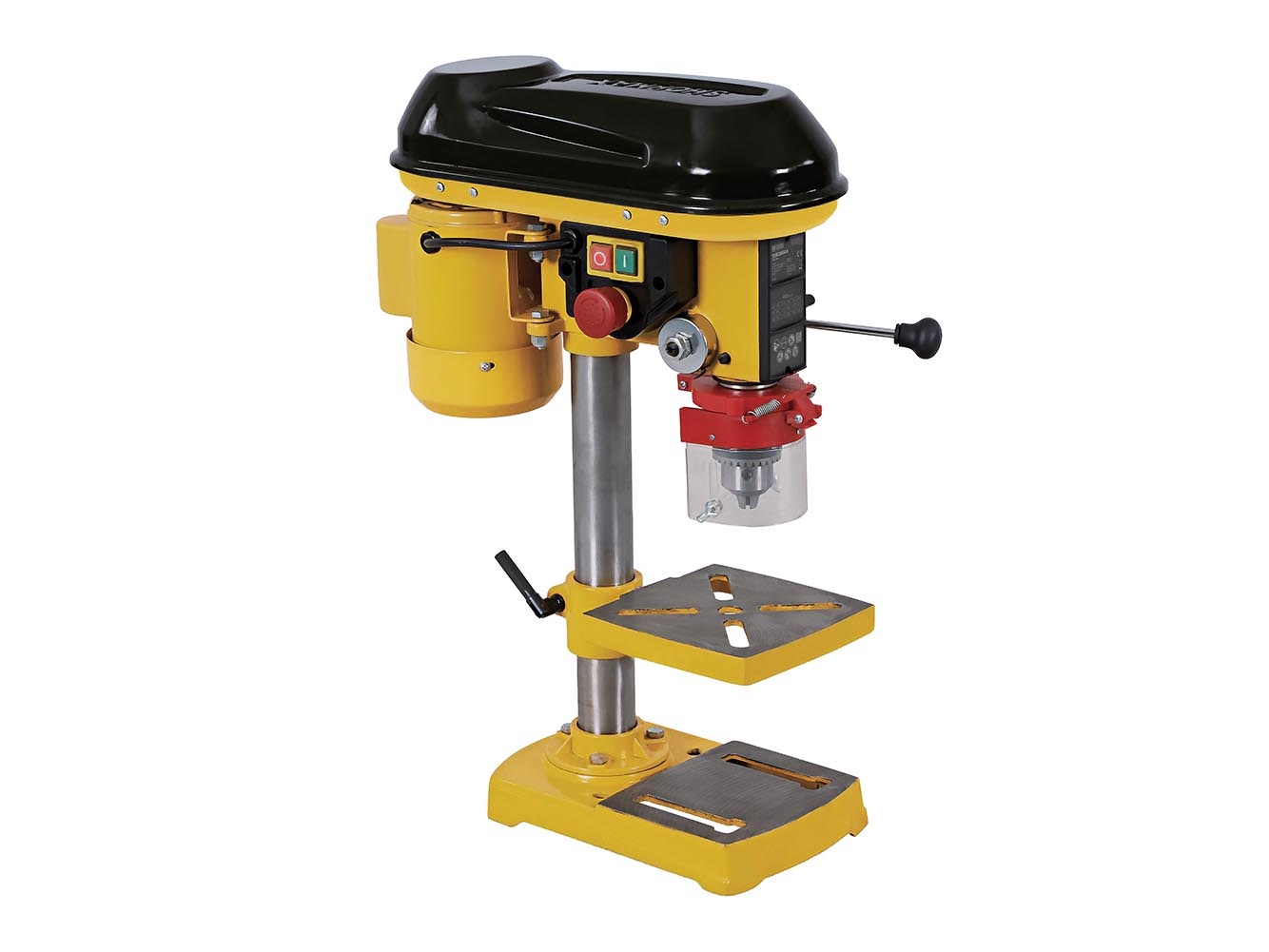 Stanley SXDP13597E Kompakte S&auml;ulenbohrmaschine 400W bis zu 13 mm