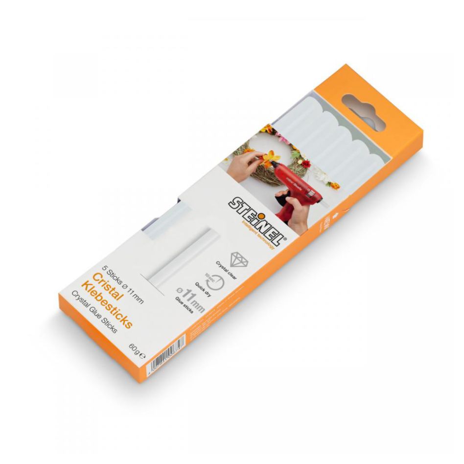 Steinel 013776 Klebepatronen Ø11 mm Cristal 60g 5ST