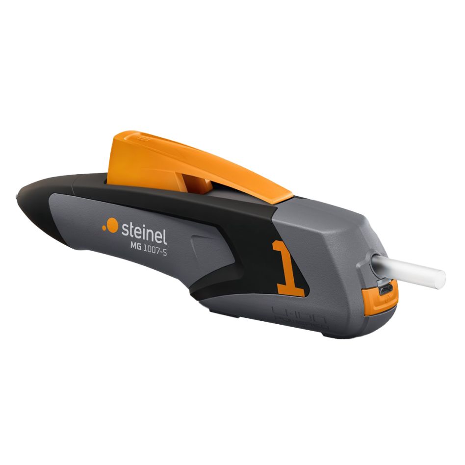 Steinel 084271 MobileGlue 1007-S Akku-Klebepistole 1x 3,6V Akku und USB-Ladegerät + 3 Klebepatronen