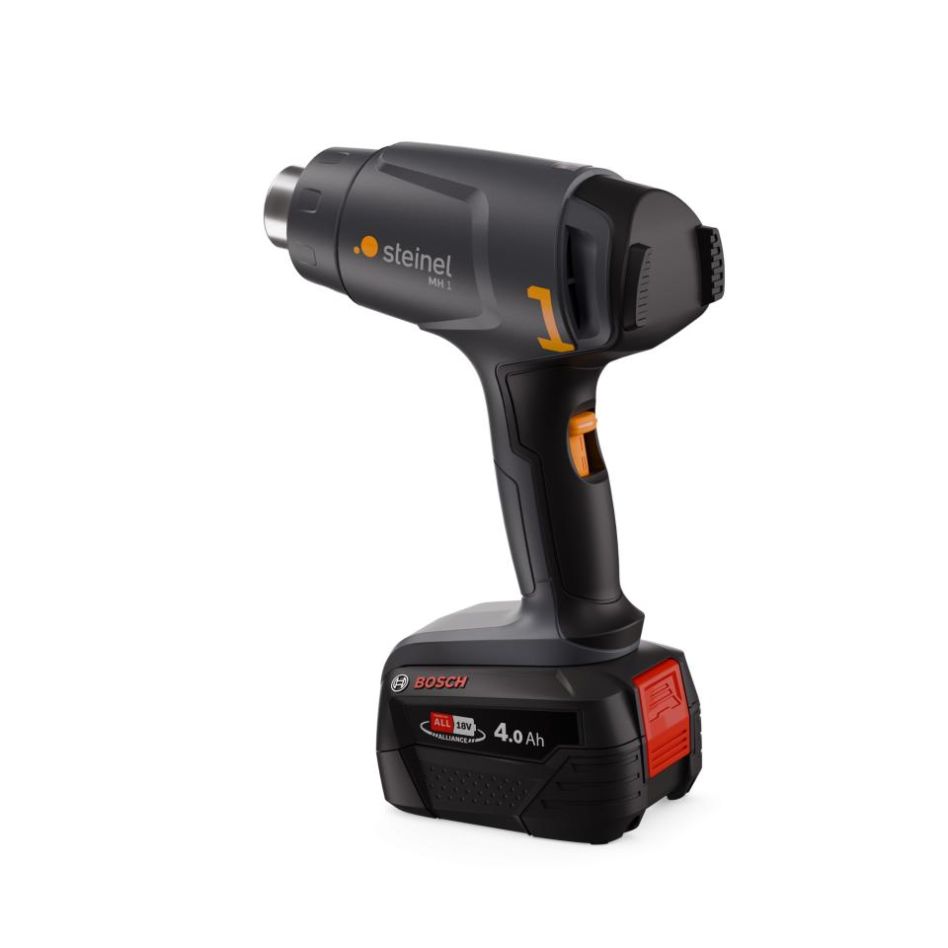 Steinel 088071 MobileHeat 1 Akku-Heißluftpistolen-Set 1x 18V 4.0Ah Akku und Ladegerät im Karton