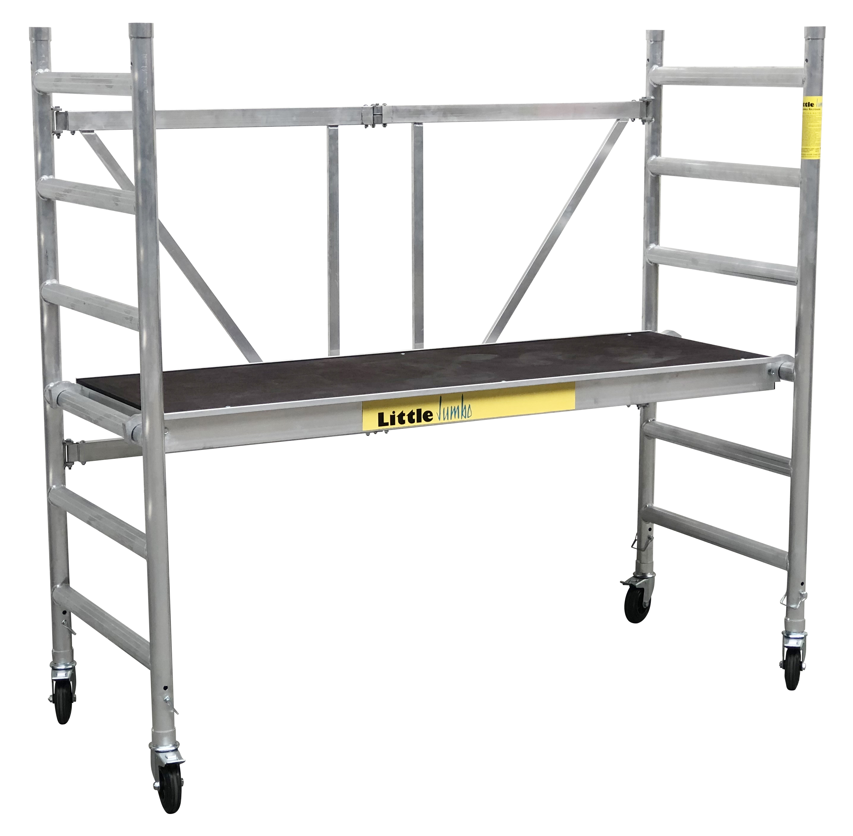 Little Jumbo 11400000 SuperPRO M-Max Faltgerüst (LxBxH 1,89x0,75x1,76 mtr)