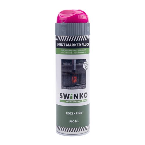 Swinko 24.001.05 Markierungsfarbe Paint Marker 500 ml - rosa fluoreszierend