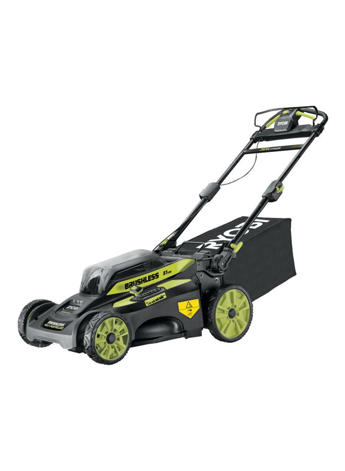 Ryobi 5133004589 RY36LMX51A-160 36V Bürstenloser 51cm Rasenmäher + Akku (1x 6.0Ah)