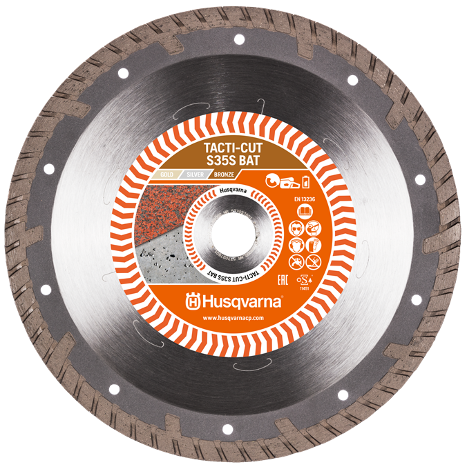 Husqvarna 596520301 S35S Bat Tacti-Cut Diamanttrennscheibe 230 mm