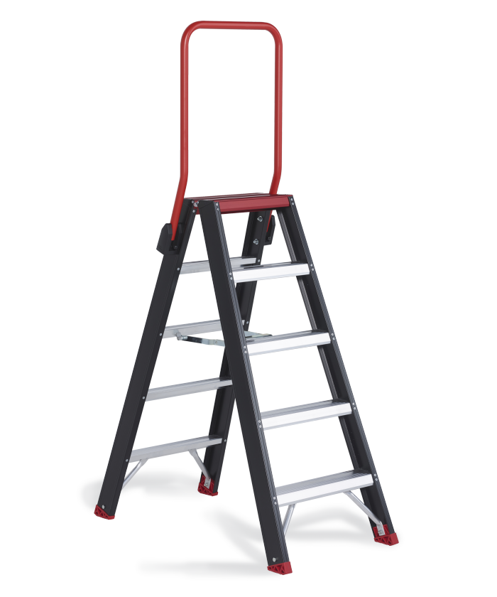 Altrex 192603 TDO 3 Taurus Treppe doppelt begehbar 2x3 Stufen beschichtet!