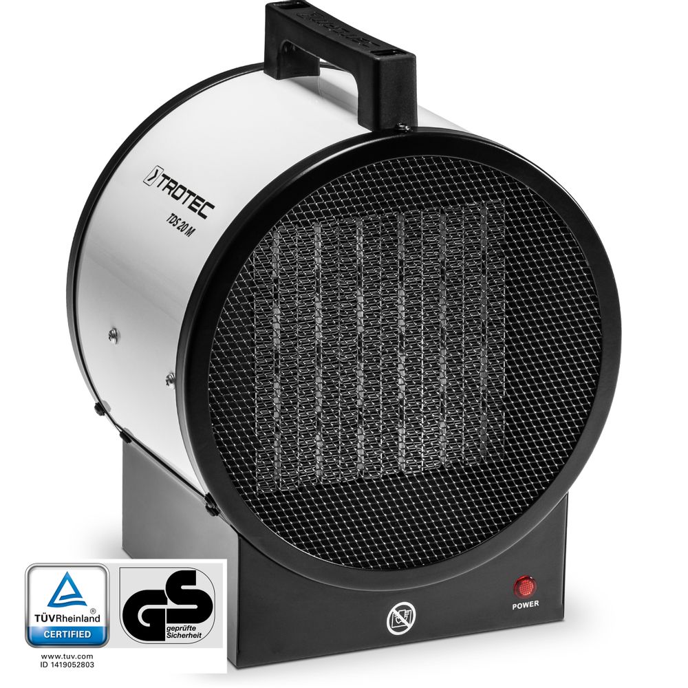 Trotec 1410000052 TDS 20 M Keramik-Heizlüfter 3.0 kW