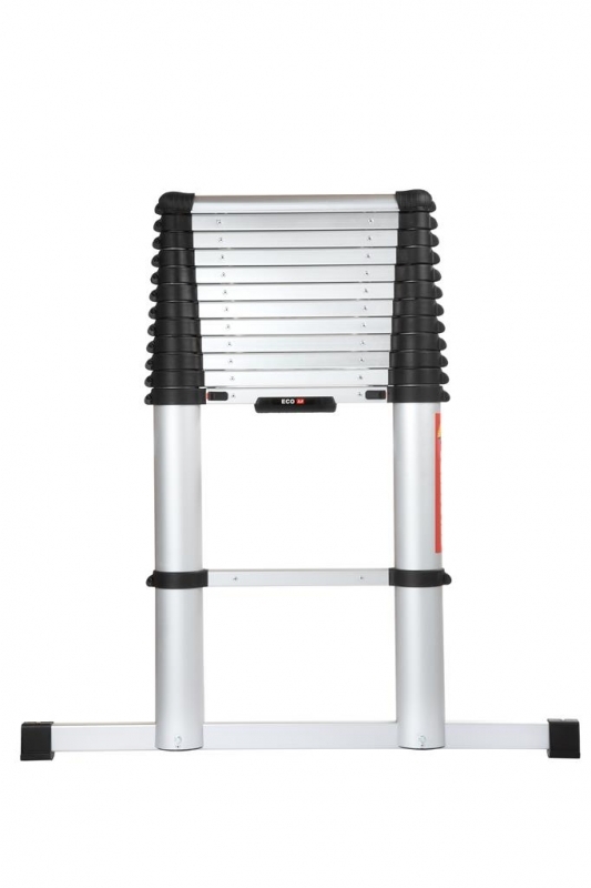 Telesteps 20138-601 Telescopleiter 3.8 M Eco Line + Stablilisierungsbalken