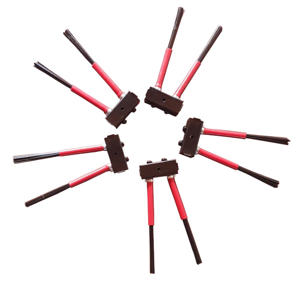 Tielbürger AD-480-031TS Stahldrahtbürstensatz für HW50 5x2 