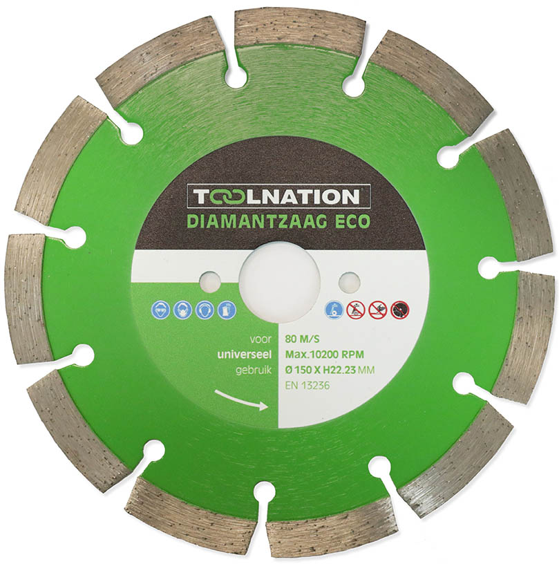 Toolnation NSUE1509TN Toolnation  Diamantscheibe 150 mm ECO