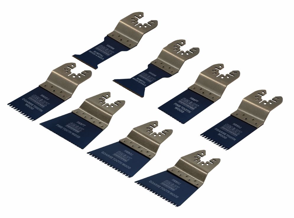 Toolnation H8MAK-LB UN TRA 8pcs Multi-Tool Sägeblätter Sortiment