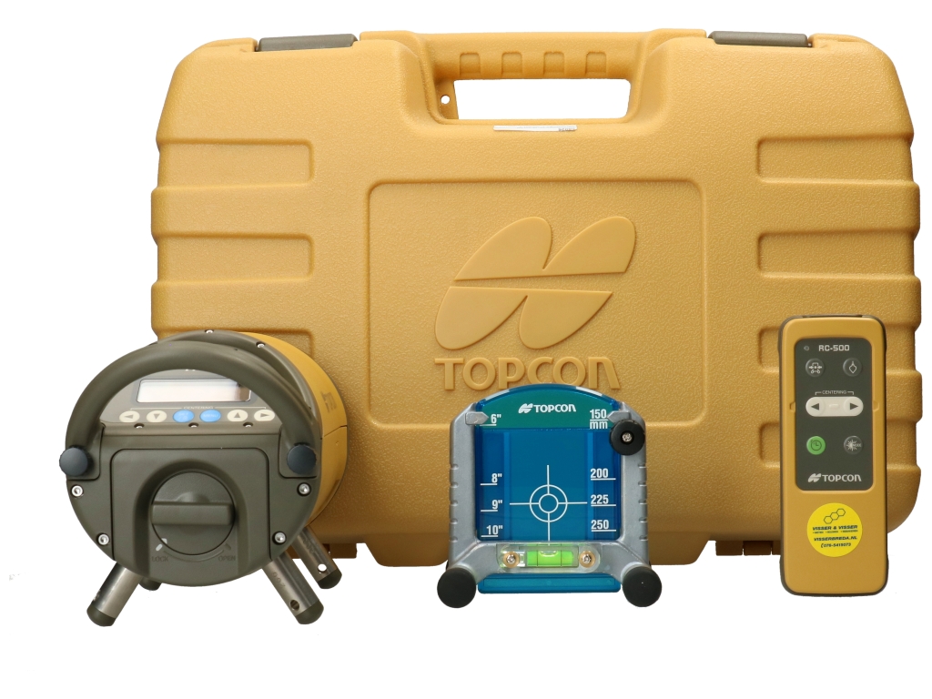 Topcon H6016 TP-L6WG Näherungslaser mit grünem Strahl und RC-500-Fernbedienung