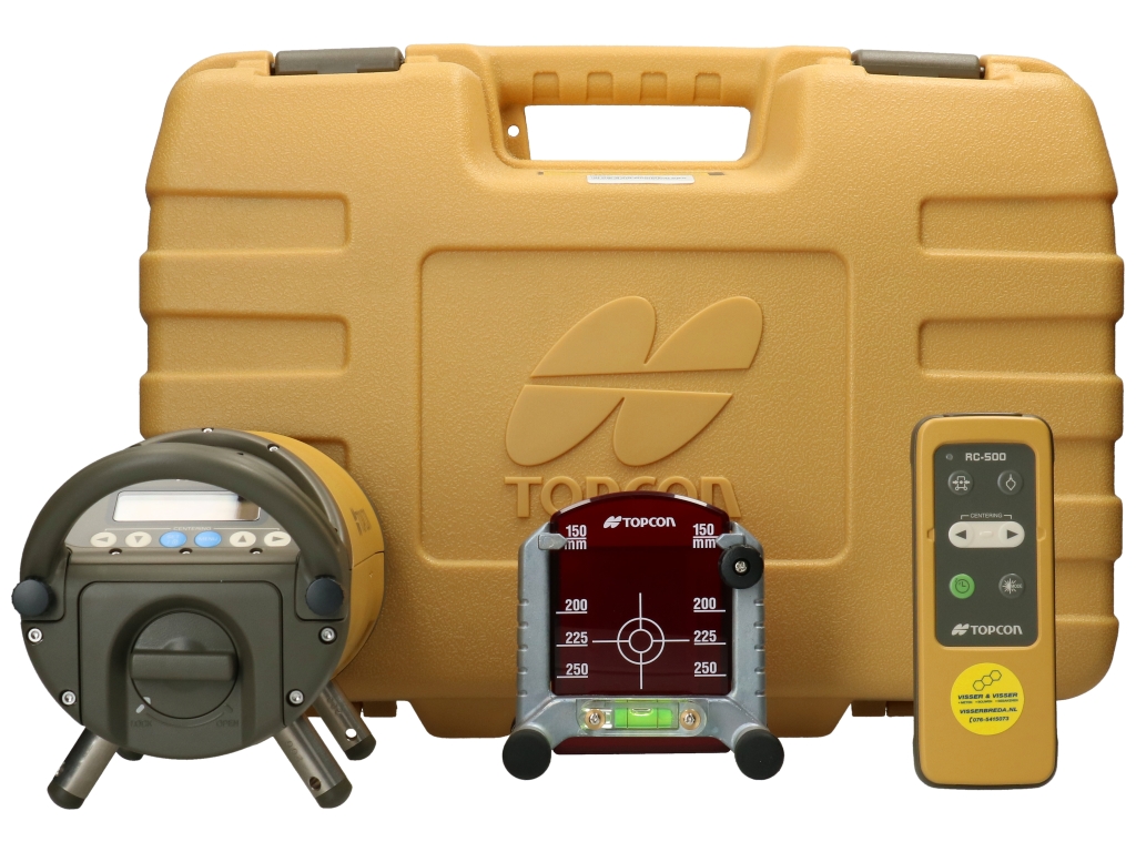 Topcon H6025 TP-L6WB Näherungslaser Rotstrahl mit RC-500 Fernbedienung