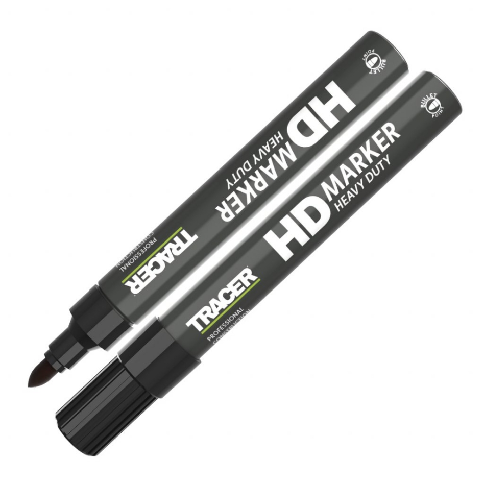 Tracer AHD1 Heavy Duty Permanent Marker Schwarz