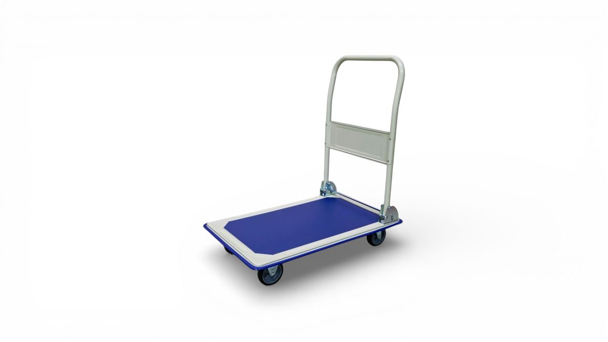 Tretal 202.019 Schiebewagen 740 x 480 mm mit klappbarem Schiebegriff