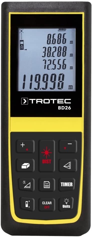 Trotec 3510205161 BD26 Entfernungsmesser