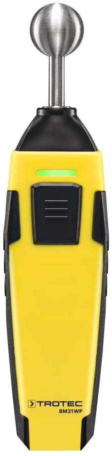 Trotec 3510206031 BM31WP - appSensoren - Feuchtemessgerät Feuchteindikator mit Smartphone-Bedienung