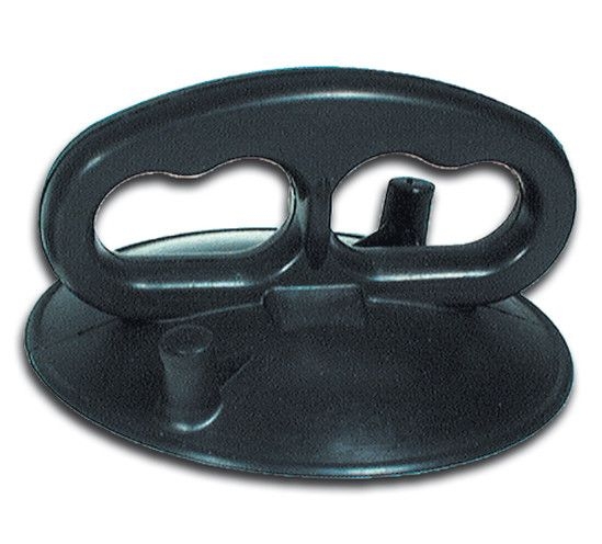 Veribor BO 609.81 Saugheber, Gummi mit Doppelöse 115 mm 25 kg