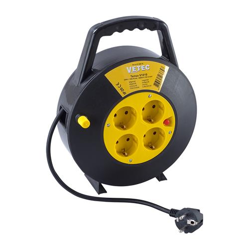 Vetec 47.240.10 Kabeldose VETEC - 10m - H05VV-F - 3 G 1,0 mm²