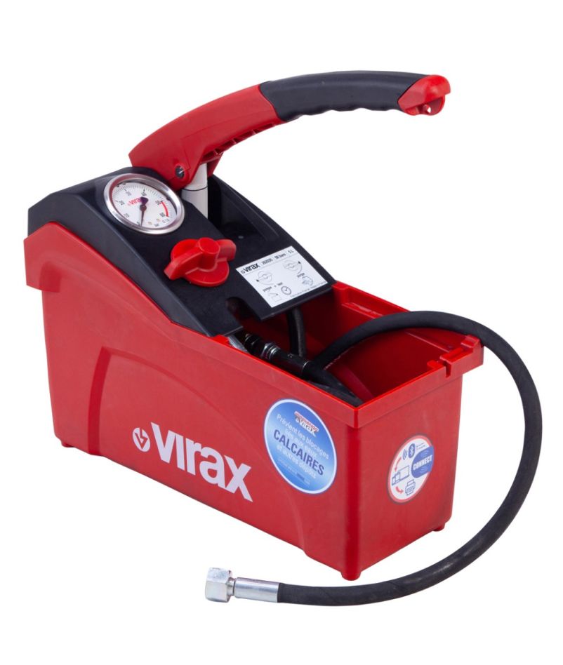 VIRAX 262036 Prüfpumpe manuell 50 bar 5 L