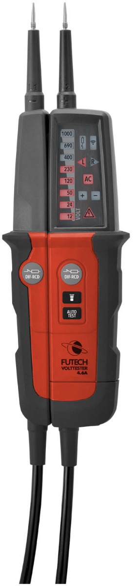 Futech 420.46A Volttester 2-poliger Spannungsprüfer