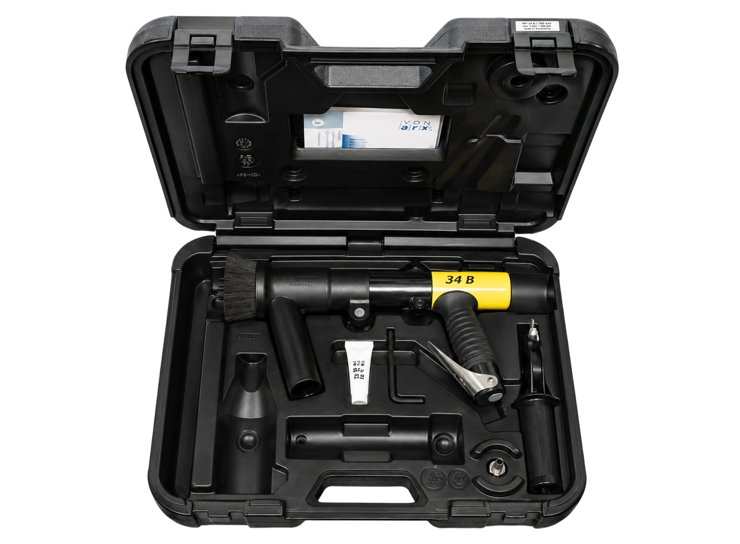 Von Arx VA700362 34-B Pneumatischer Nadelhammer mit 3 mm langen, stumpfen Nadeln