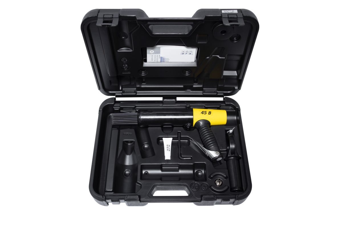 Von Arx VA700407 45-B Pneumatischer Nadelhammer mit 3 mm langen, stumpfen Nadeln