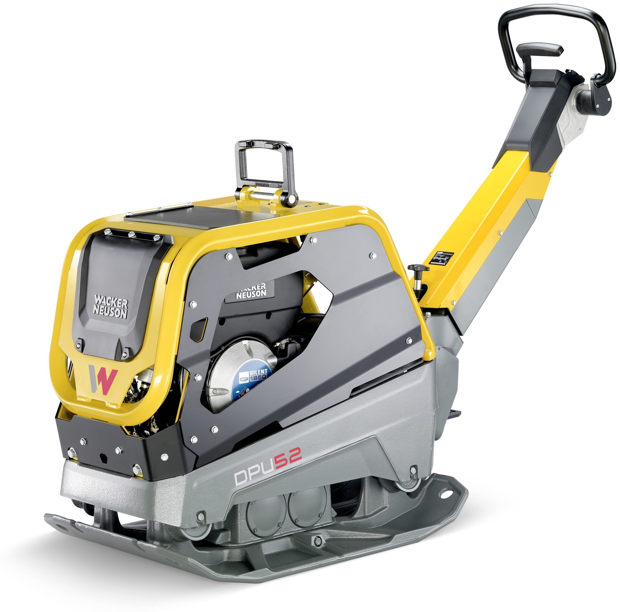 Wacker Neuson 5100077270 DPU5275Heh Reversible Rüttelplatte mit Dieselmotor Hatz 750 mm 52 kN